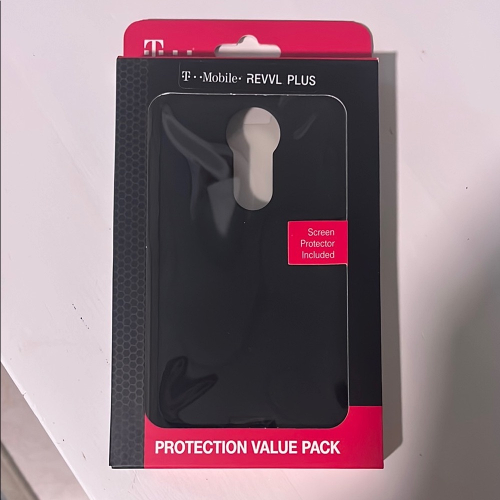 REVVL PLUS Black Phone Case